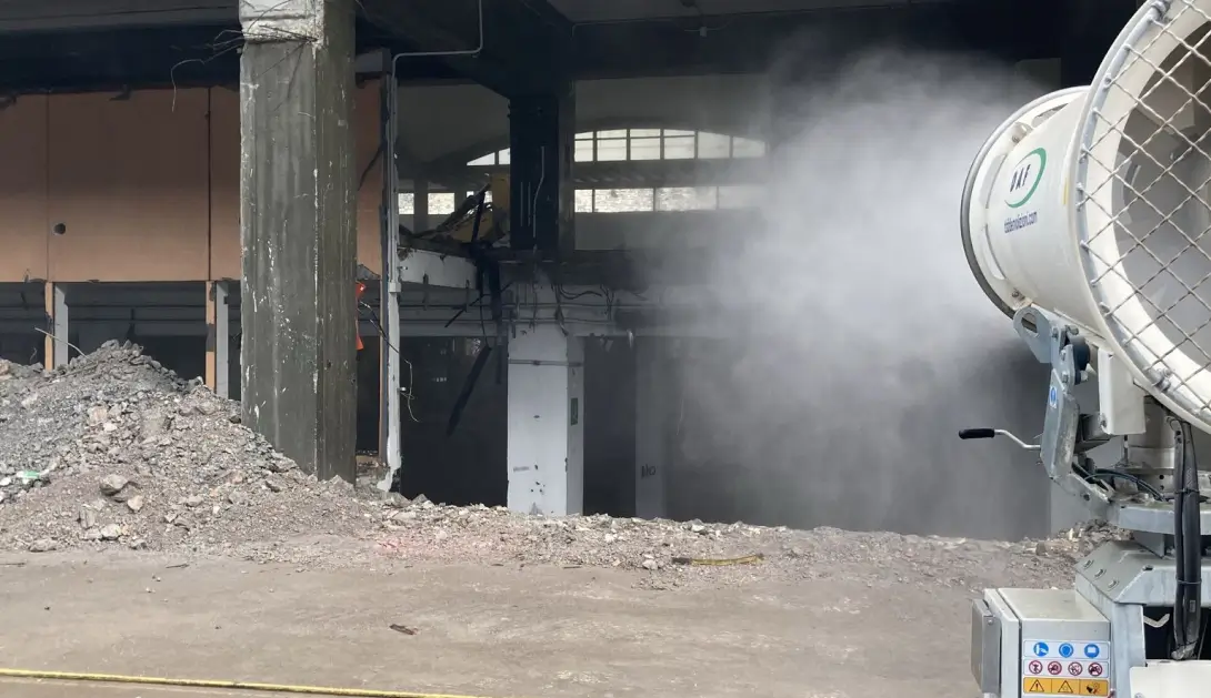 Umidificatore per ambienti industriali