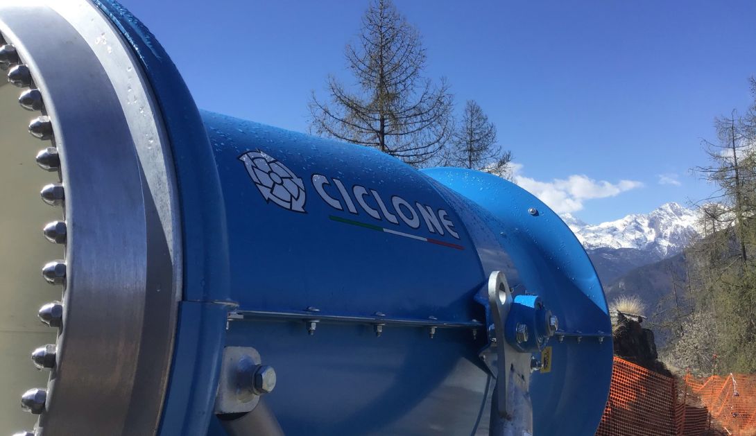 cannone di nebulizzazione per abbattimento degli odori