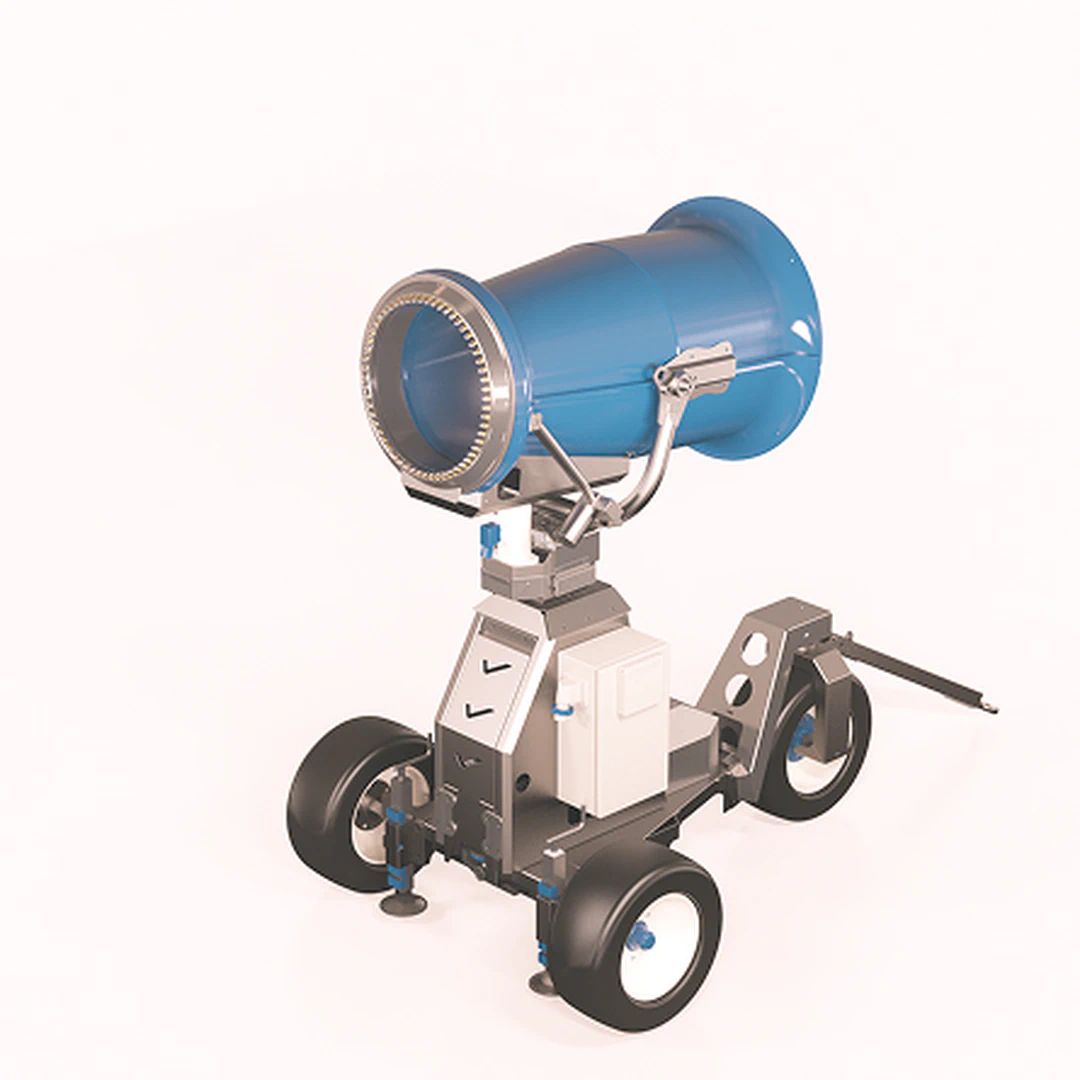 Carrello mobile a tre ruote gommate