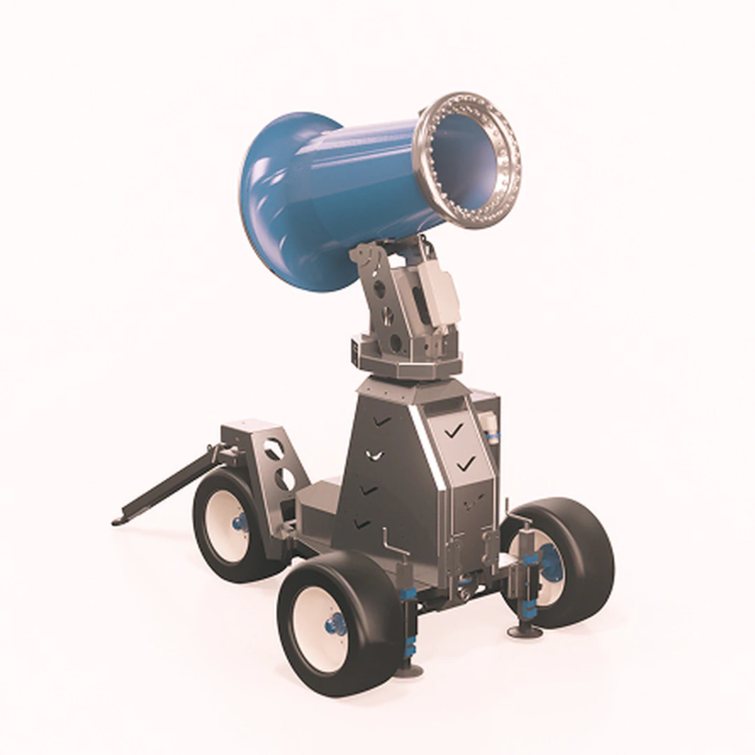 Carrello a tre ruote gommate
