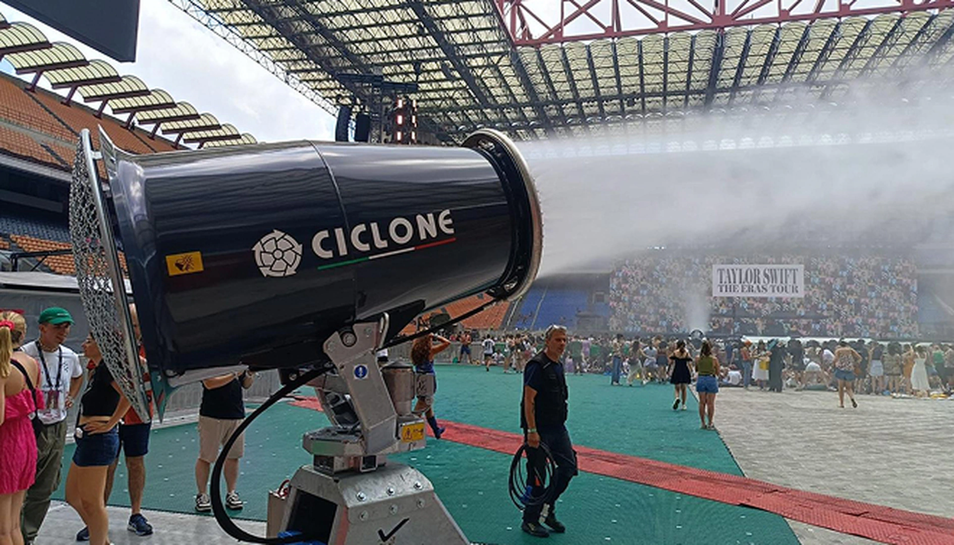 Eventi, spazi pubblici e raffrescamento stagionale